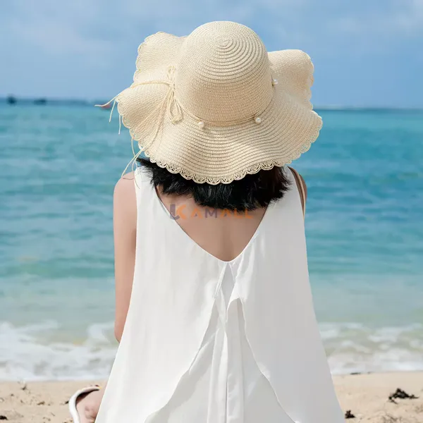 Chapeau enfant en plastique 32 cm – Accessoire protection soleil été