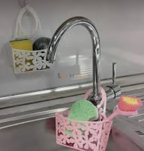 Organisateur suspendu en plastique – Rangement pratique pour cuisine et salle de bain