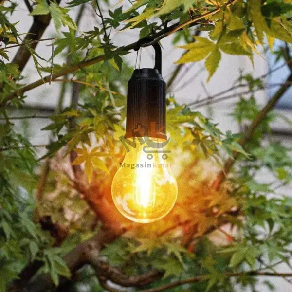 Lampe LED portable rechargeable 17 cm – Éclairage pratique pour maison et extérieur