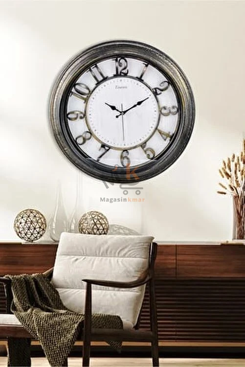 Montre murale en plastique  – Design décoratif 30 cm