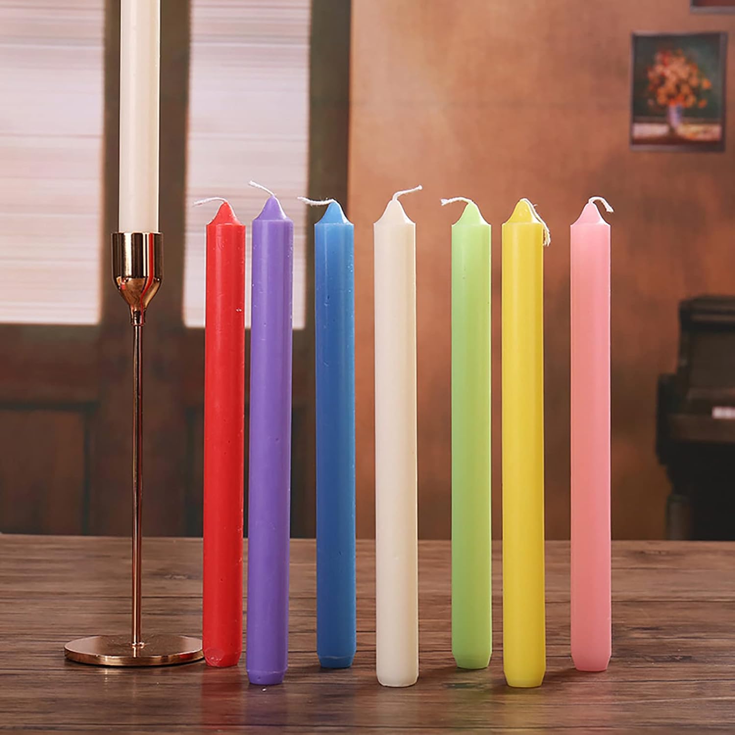 Lot de 4 Bougie parfumée 17cm
