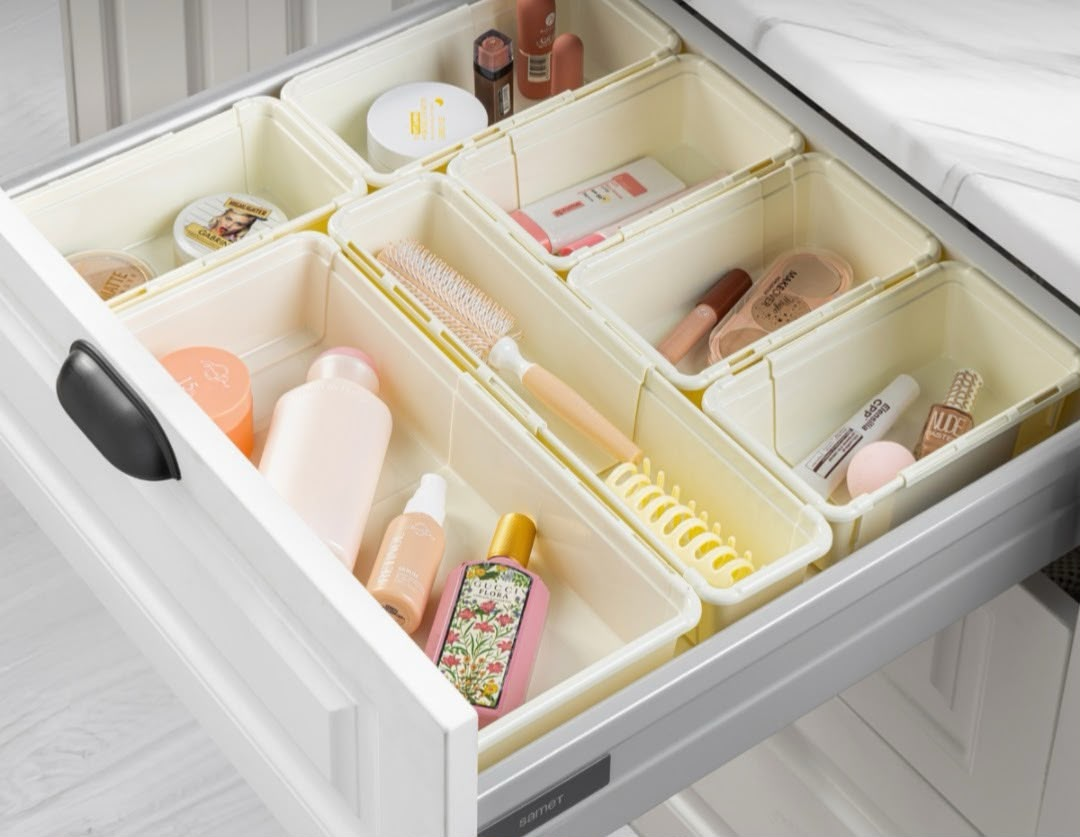 Boîte de Rangement de Tiroir Extensible en Plastique MM