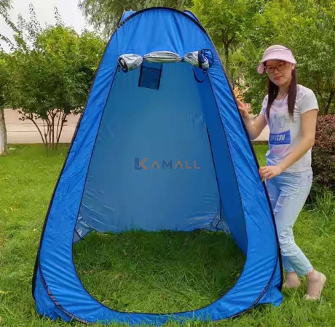 Tente 120 × 120 × 190 cm – Tente légère en plastique pour extérieur et camping