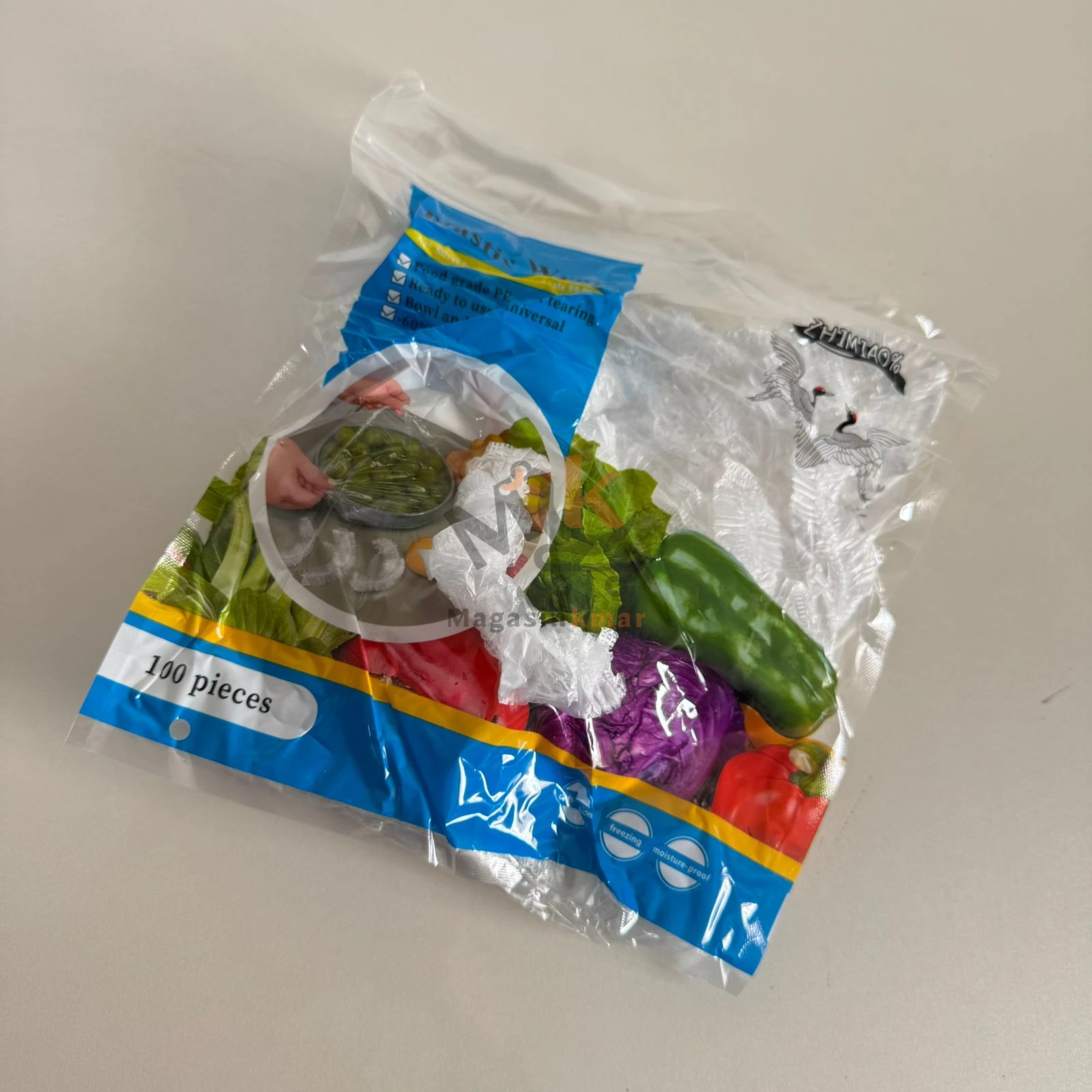 100 pièces Cover bol en plastique alimentaire