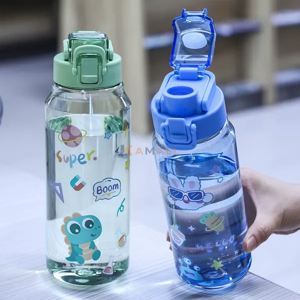 Bouteille d’Eau avec Filtre 700 ml – Gourde en Plastique Alimentaire PC7