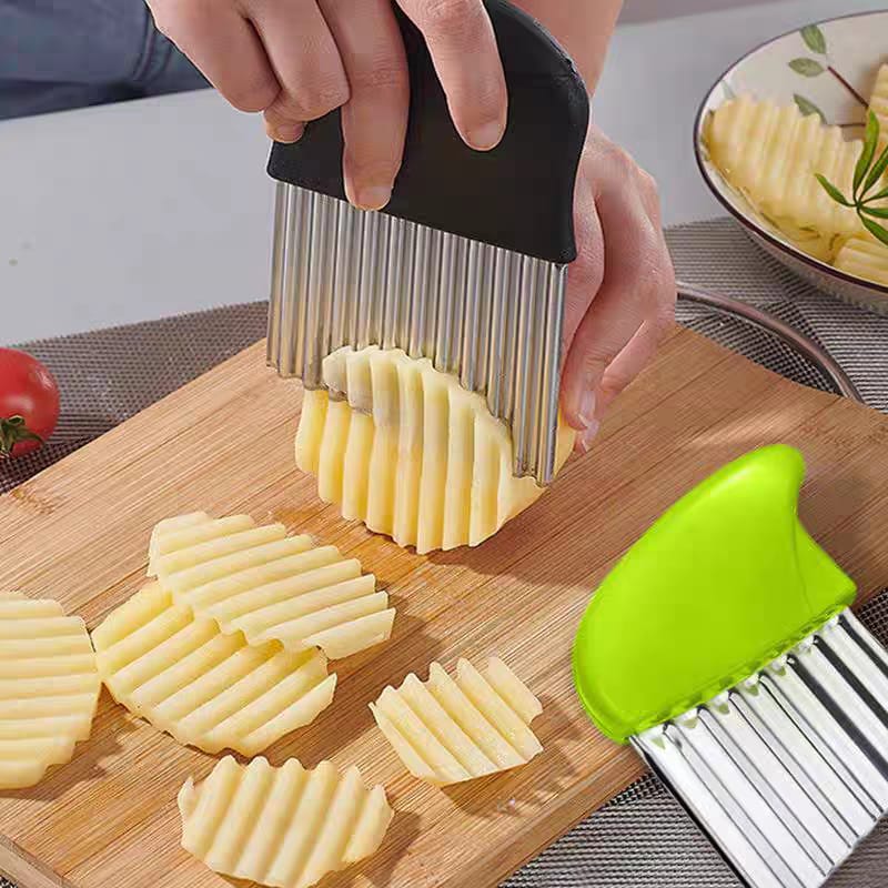 Éplucheur pomme de terre en acier avec manche plastique – Pratique et ergonomique