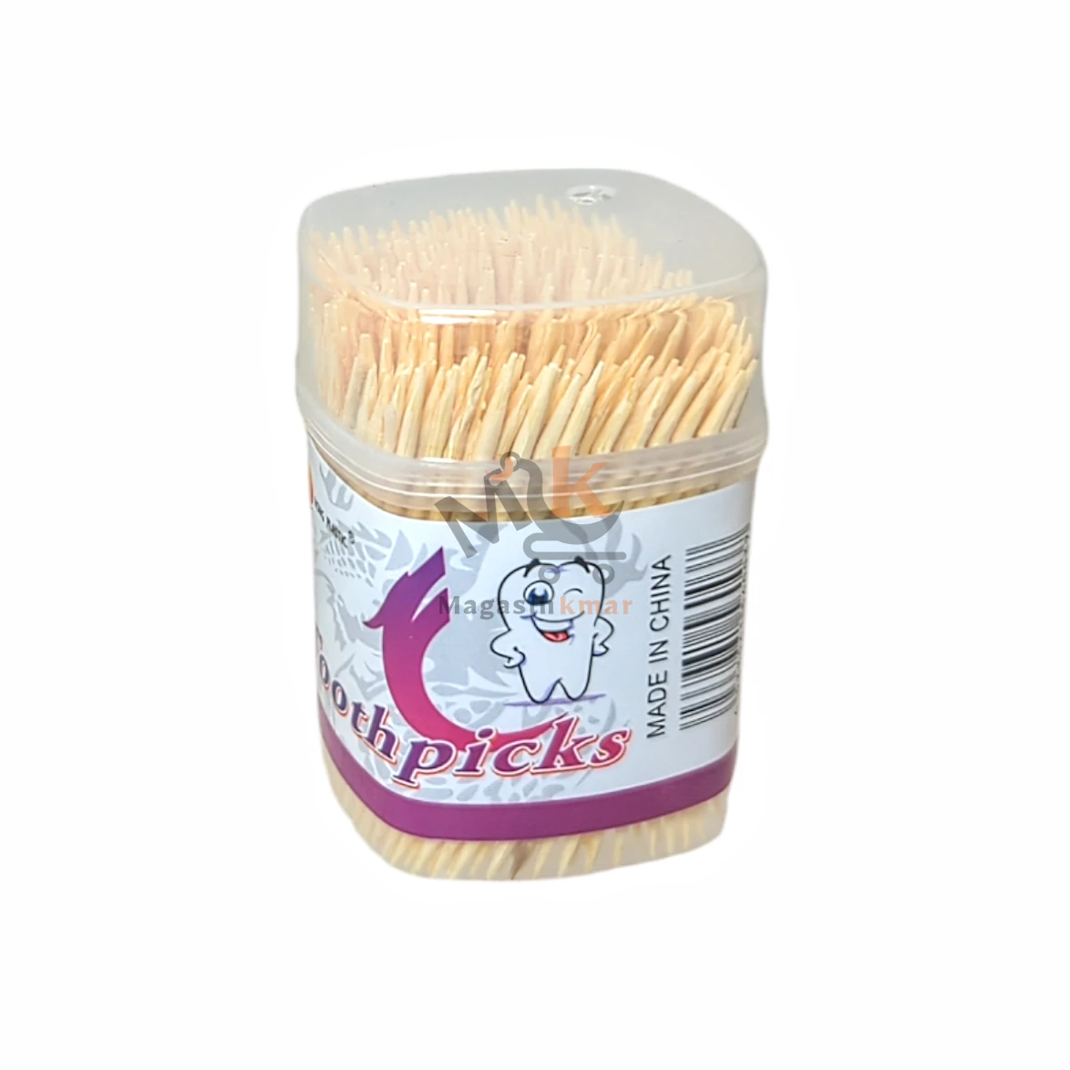 Cure dent en bois bambou