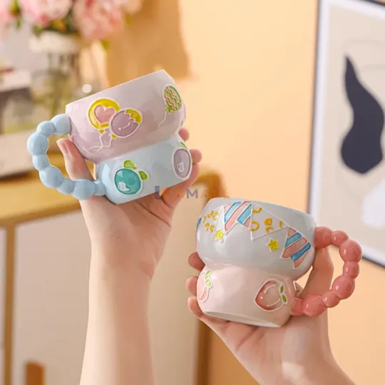 Chope en Céramique – Mug Élégant pour Café, Thé et Boissons Chaudes