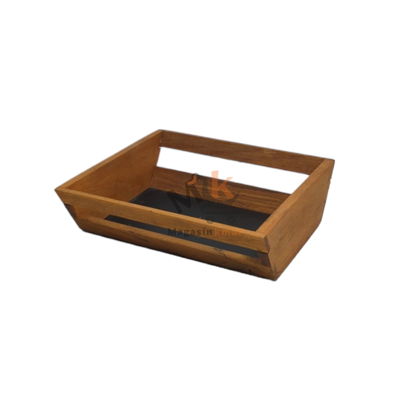 Corbeille à pain en bois rectangulaire GM_24x21cm