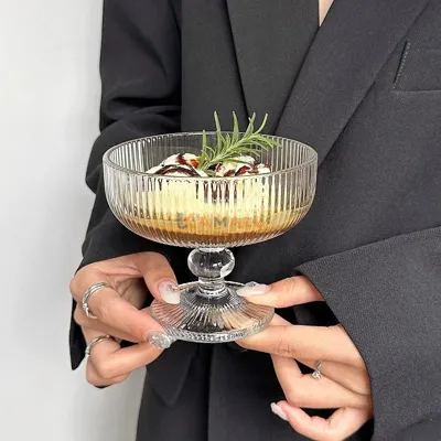 Set de 6 Coupes en Verre 250 ml