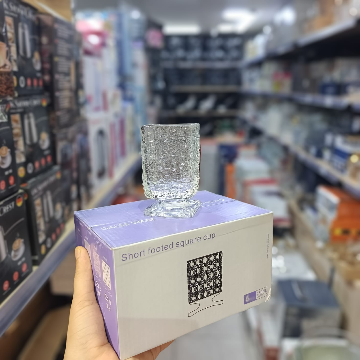 Lot de 6 Verres à Thé en Verre– Verres Élégants pour Thé, Infusions et Boissons Chaudes