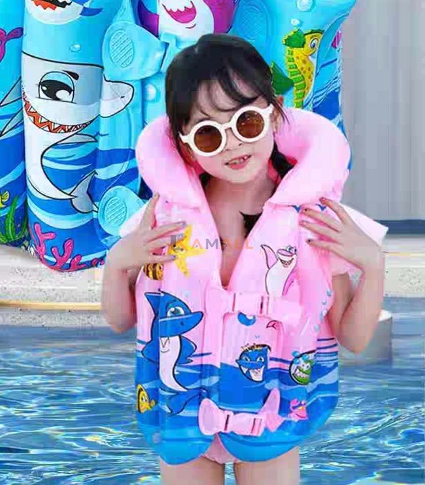 Gilet de plage taille M – Gilet flottant pratique pour piscine et mer