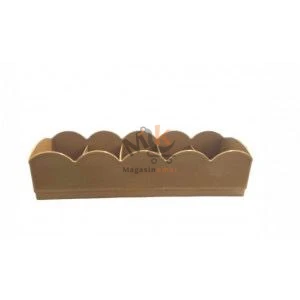 Range tiroir a 5 compartiment en plastique