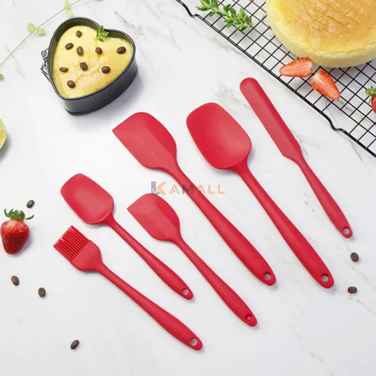 Set de 6 spatules en silicone