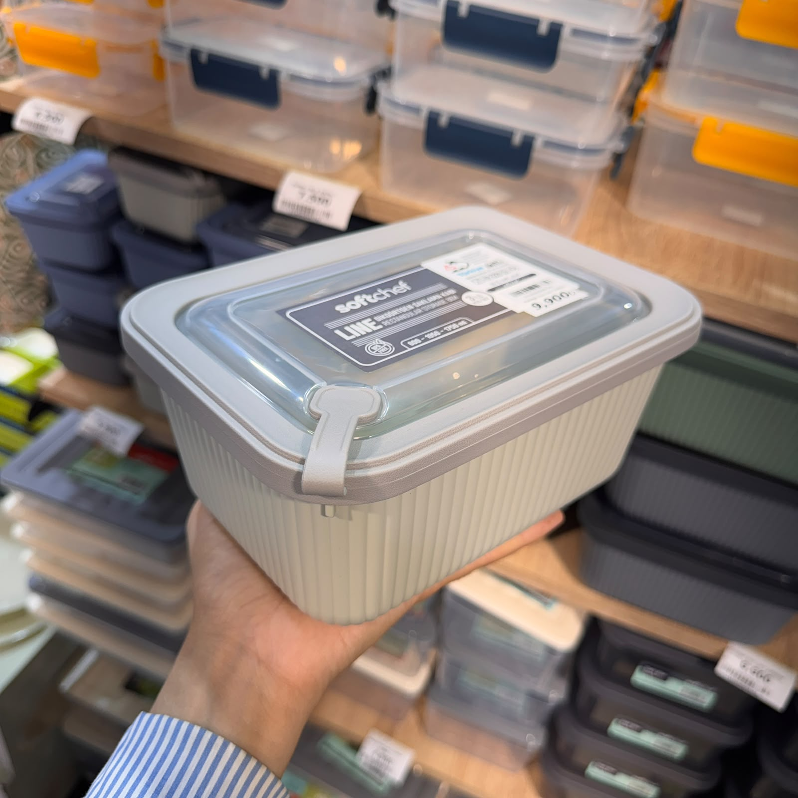 Storage Box Rectangulaire 1100 ml en Plastique Alimentaire PP5 Sans BPA