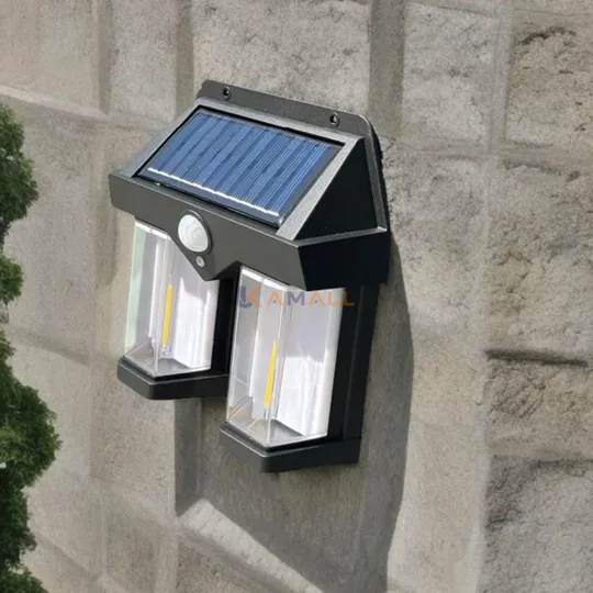Lampe solaire extérieure 15 × 13 cm – Éclairage solaire décoratif pour jardin