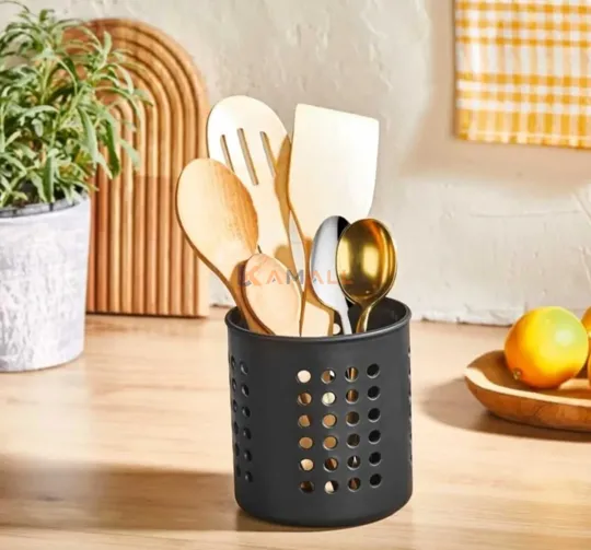 Boîte de Rangement pour Ustensiles en Plastique – Organisateur Pratique pour Cuisine