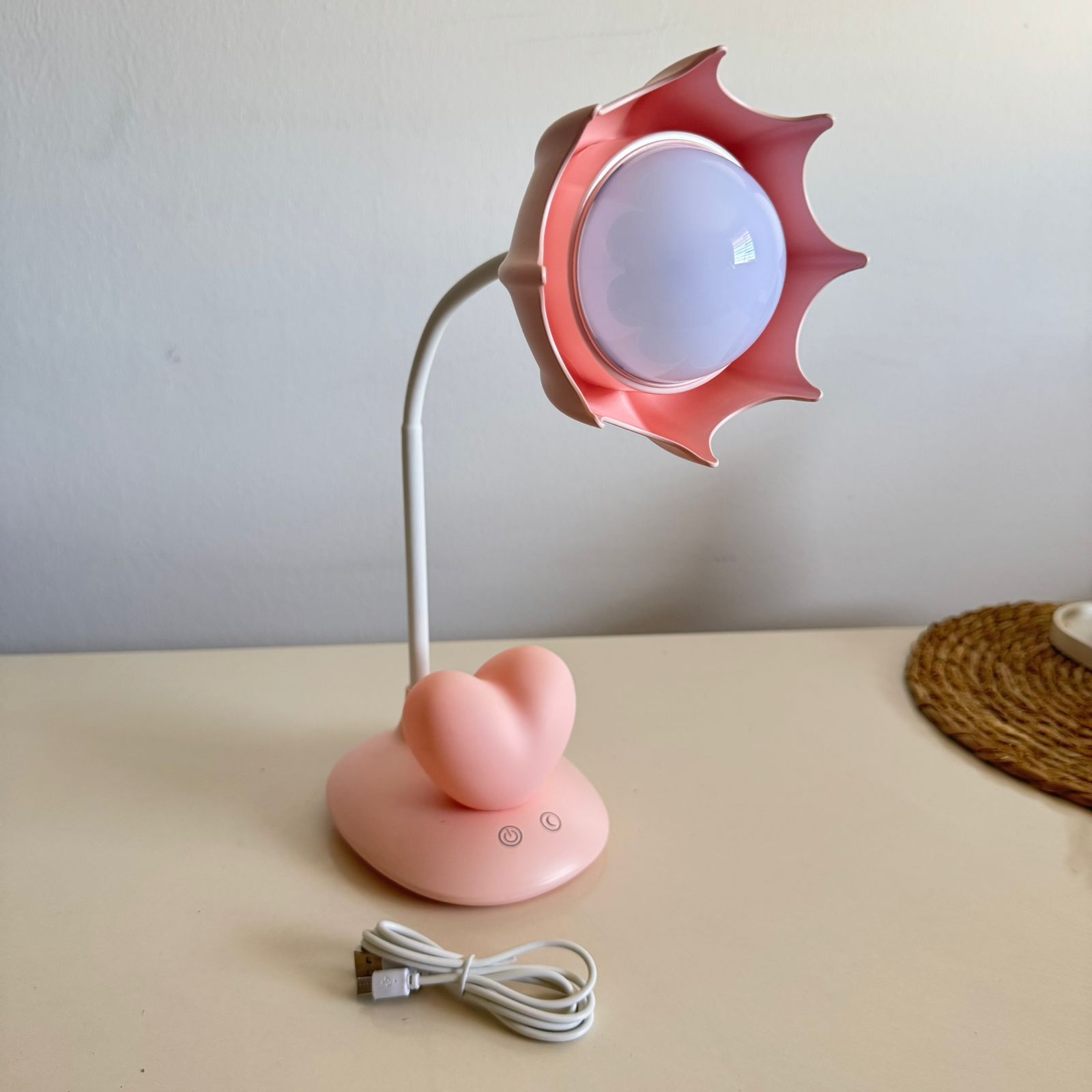 Lampe de bureau LED USB  Rotation 360°