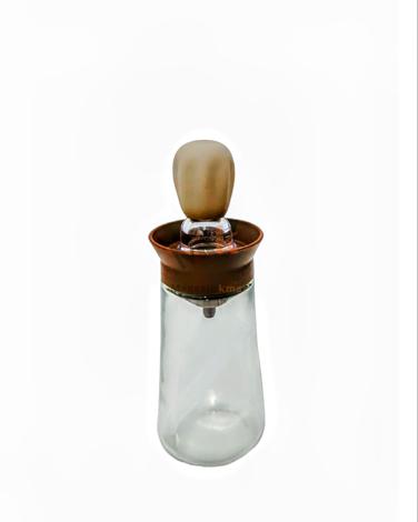 bouteuille huile a/reservoir et pinceau silicone