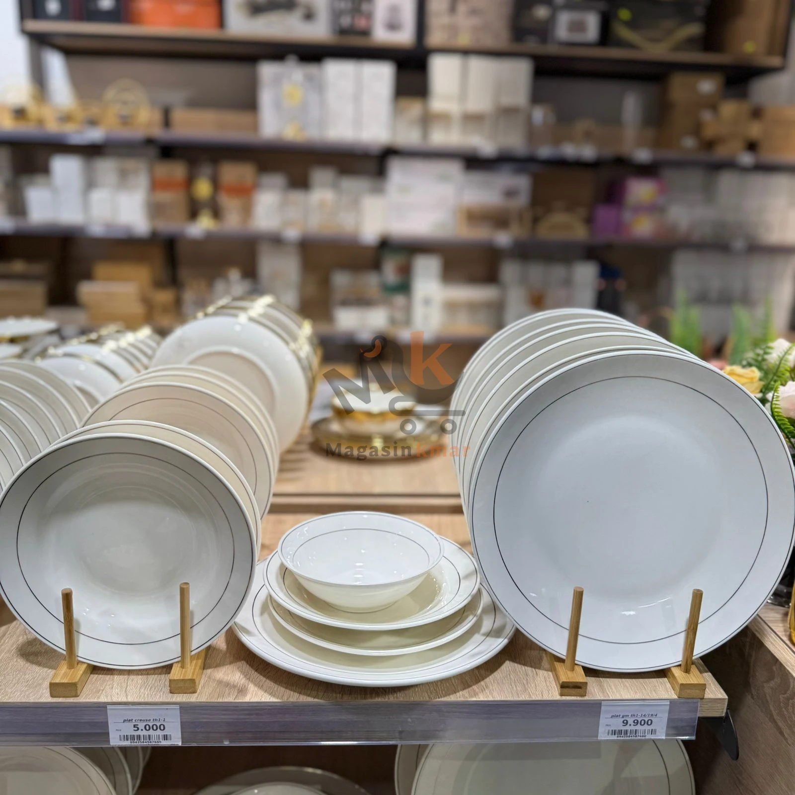 Bol blanc  en céramique 15 cm – Idéal pour cuisine tunisienne