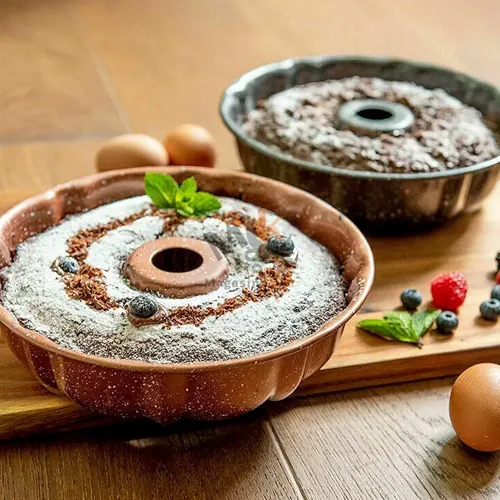 Moule à cake rond grand modèle – 26 cm – Résistant et pratique