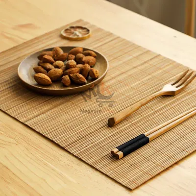 Sous-plat rectangulaire en bois