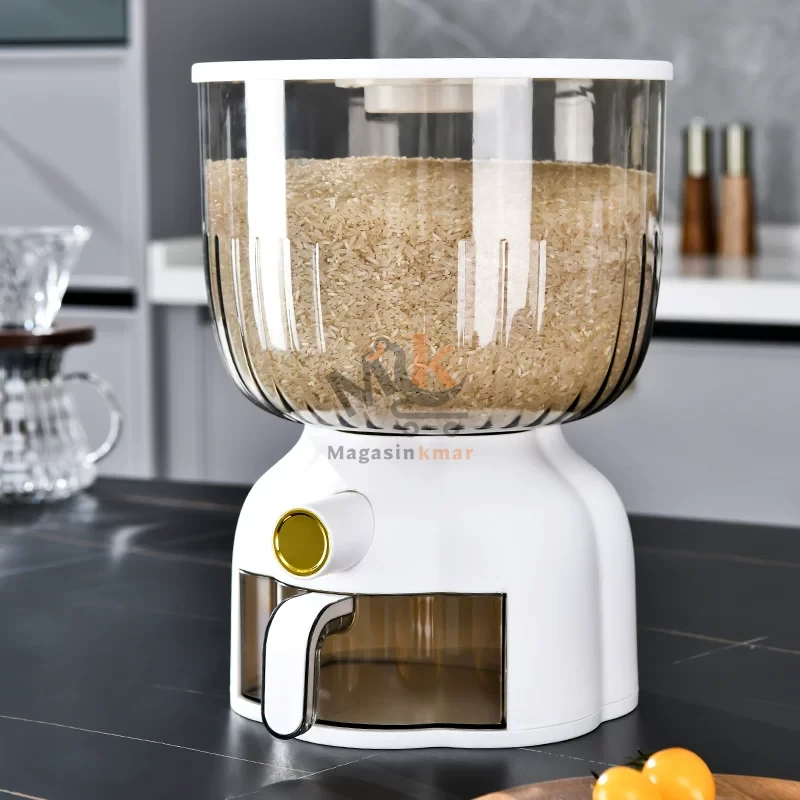Distributeur a riz en plastique