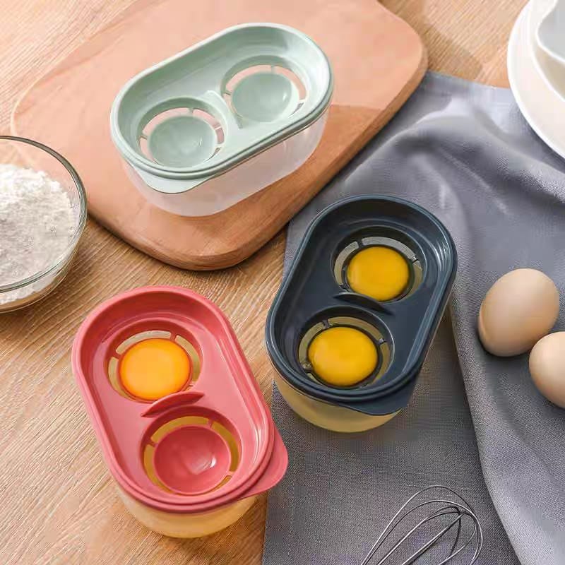Boîte séparateur d’œufs en plastique alimentaire – 15 x 9 x 6 cm – Rangement pratique