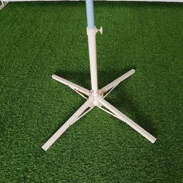 Support de parasol en métal 55 cm – Fixation solide pour jardin et plage